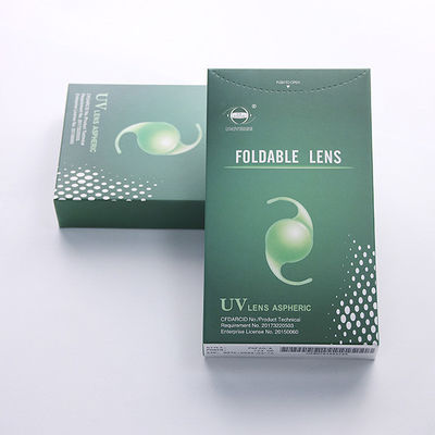 calidad  Aspheric Hydrophilic Acrylic IOL Intraocular Lens 12.5mm Overall Diameter fábrica